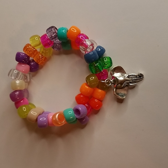 Elephant kandi bracelet jy17 - Picture 3 of 3